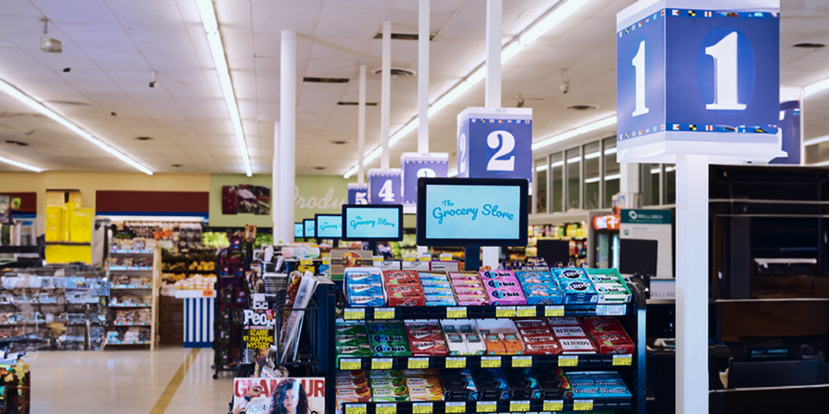 Monitore und Touchscreens für Digital-Signage