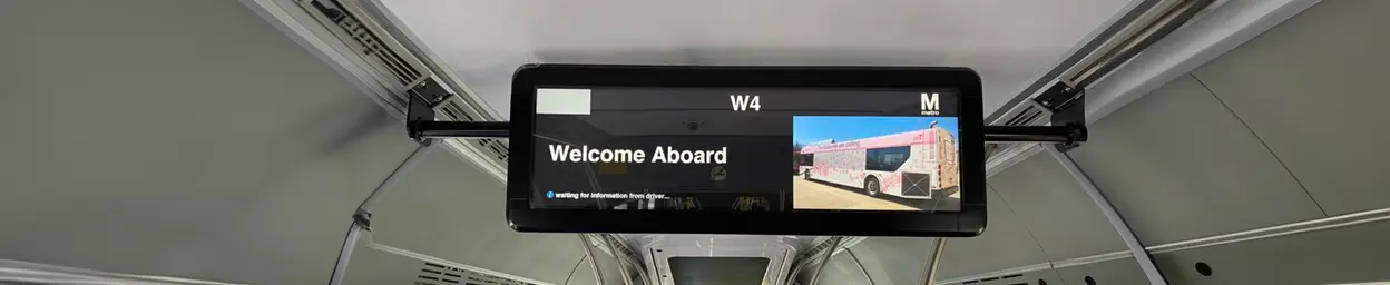 Monitore für die Fahrzeugintegration