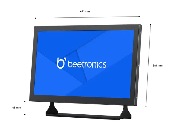 19 Zoll Monitor Metall