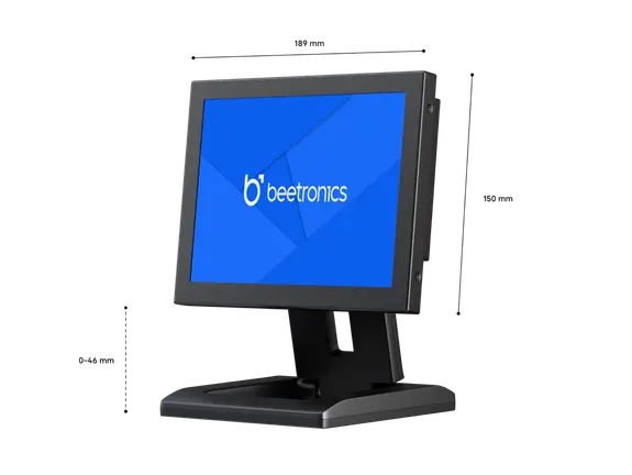 8 Zoll Monitor Metall (4:3)