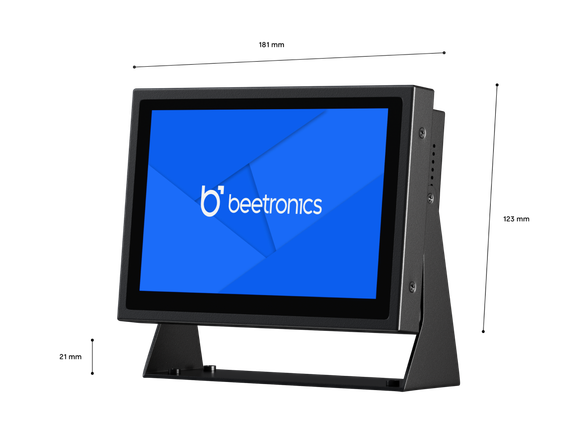 7 Zoll Touchscreen Metall
