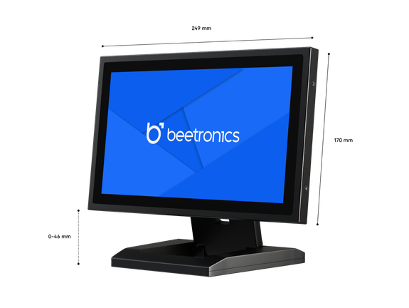 10 Zoll Touchscreen Metall