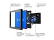 8 Zoll Monitor Metall (4:3)