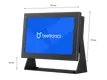 7 Zoll Monitor Metall