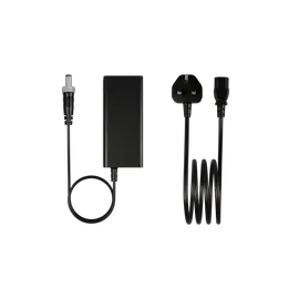 24V Netzteil mit Verriegelung, UK-Stecker