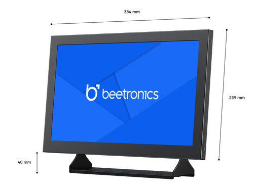 15 Zoll Monitor Metall