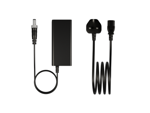 19V Netzteil mit Verriegelung, UK-Stecker