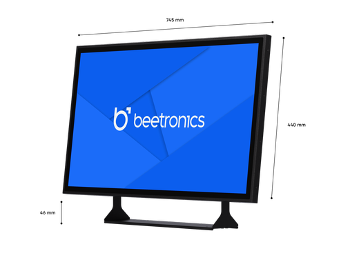 32 Zoll Touchscreen Metall