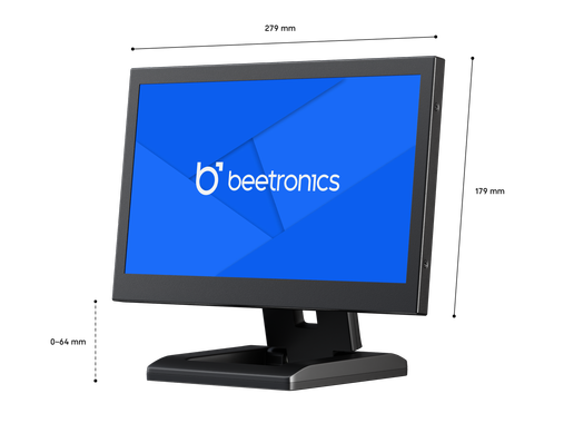 12 Zoll Monitor Metall