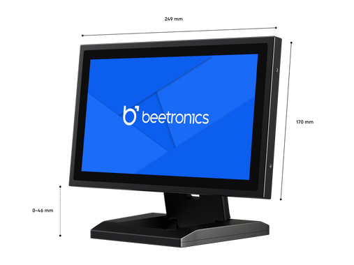 10 Zoll Touchscreen Metall