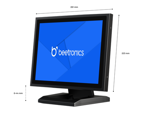 12 Zoll Touchscreen Metall (4:3)