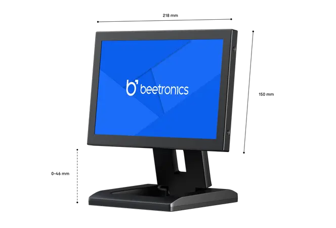9 Zoll Monitor Metall