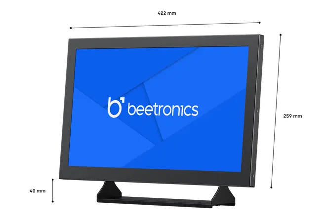 17 Zoll Monitor Metall