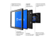 10 Zoll Monitor Metall (4:3)