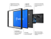 32 Zoll Monitor Metall